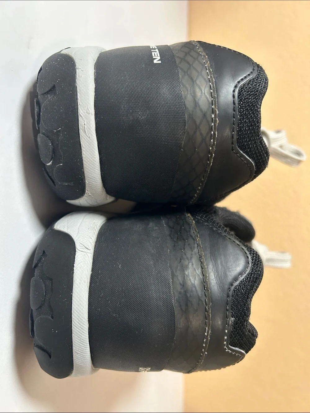 Men’s Freerider Black Lace-Up Mountain Bike Shoes